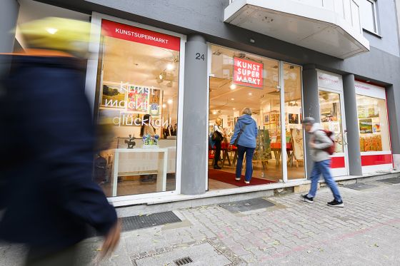 27. Frankfurter Kunstsupermarkt startet am 1.11.25, wieder in der Schweizer Str. 24!